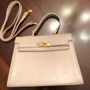 Elegant Blush Satchel Bag